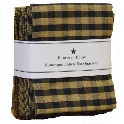 Homespun Fat Quarters -Dunroven House