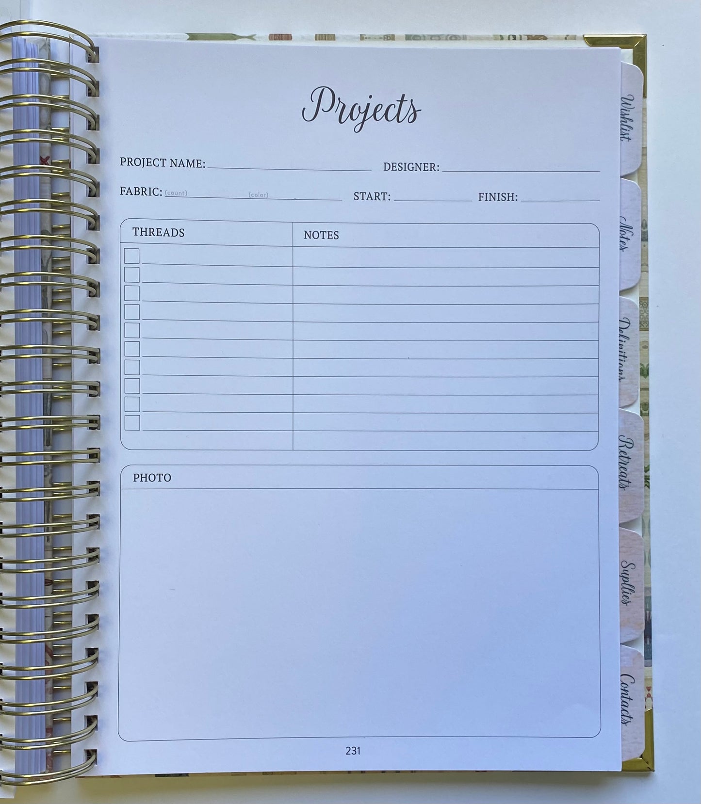 NEW Planner for the Cross Stitcher's Soul 2025