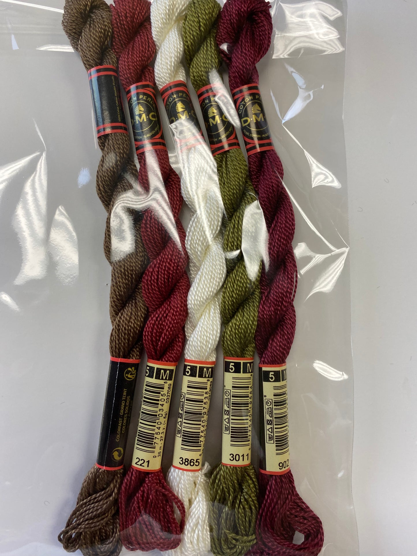 Perle Cotton Thread Pack for Shepard Bush Bag Collection
