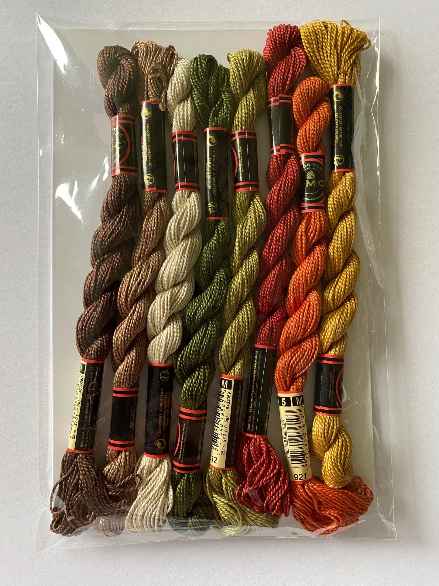 Perle Cotton Thread Pack for Shepard Bush Bag Collection